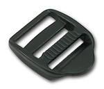 B-DB-01 1000 Black Plastic Double Bar Slide